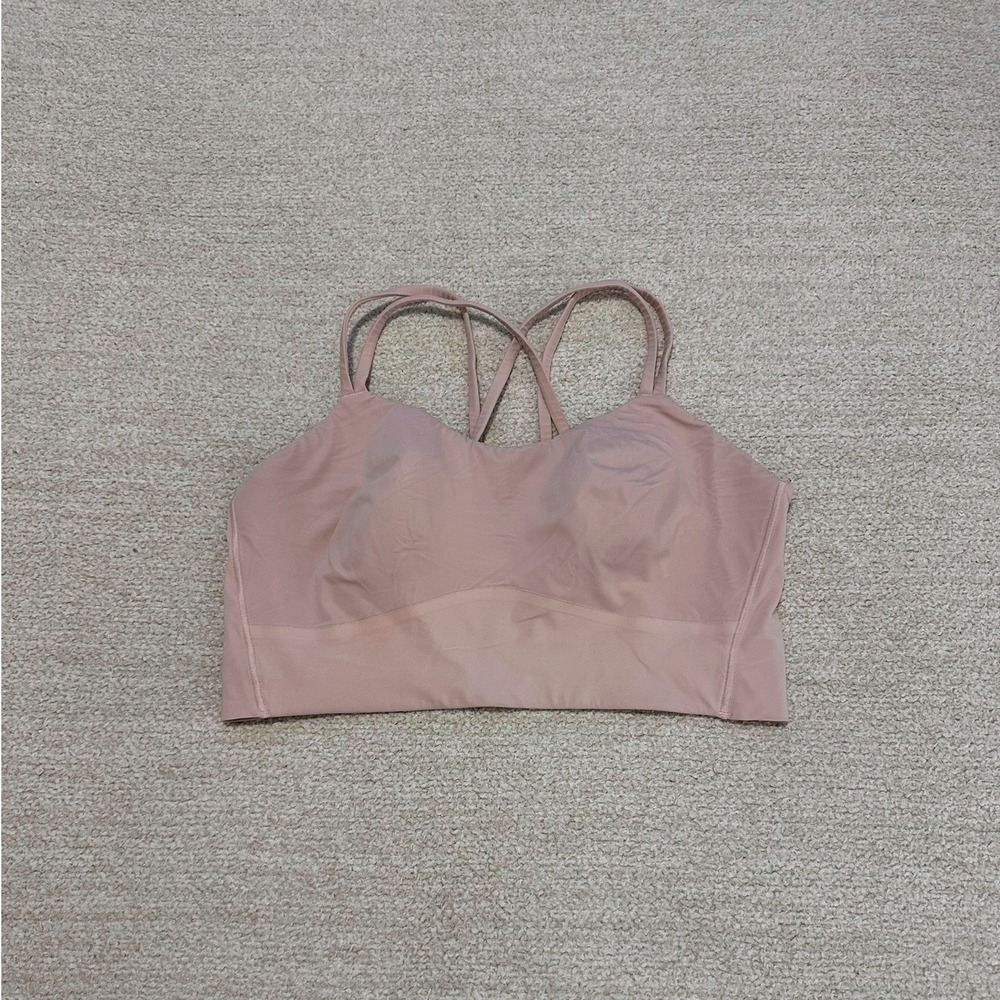 lululemon Like A Cloud Bra LongLine size 10 in Pink